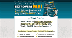 Desktop Screenshot of extrovertme.com